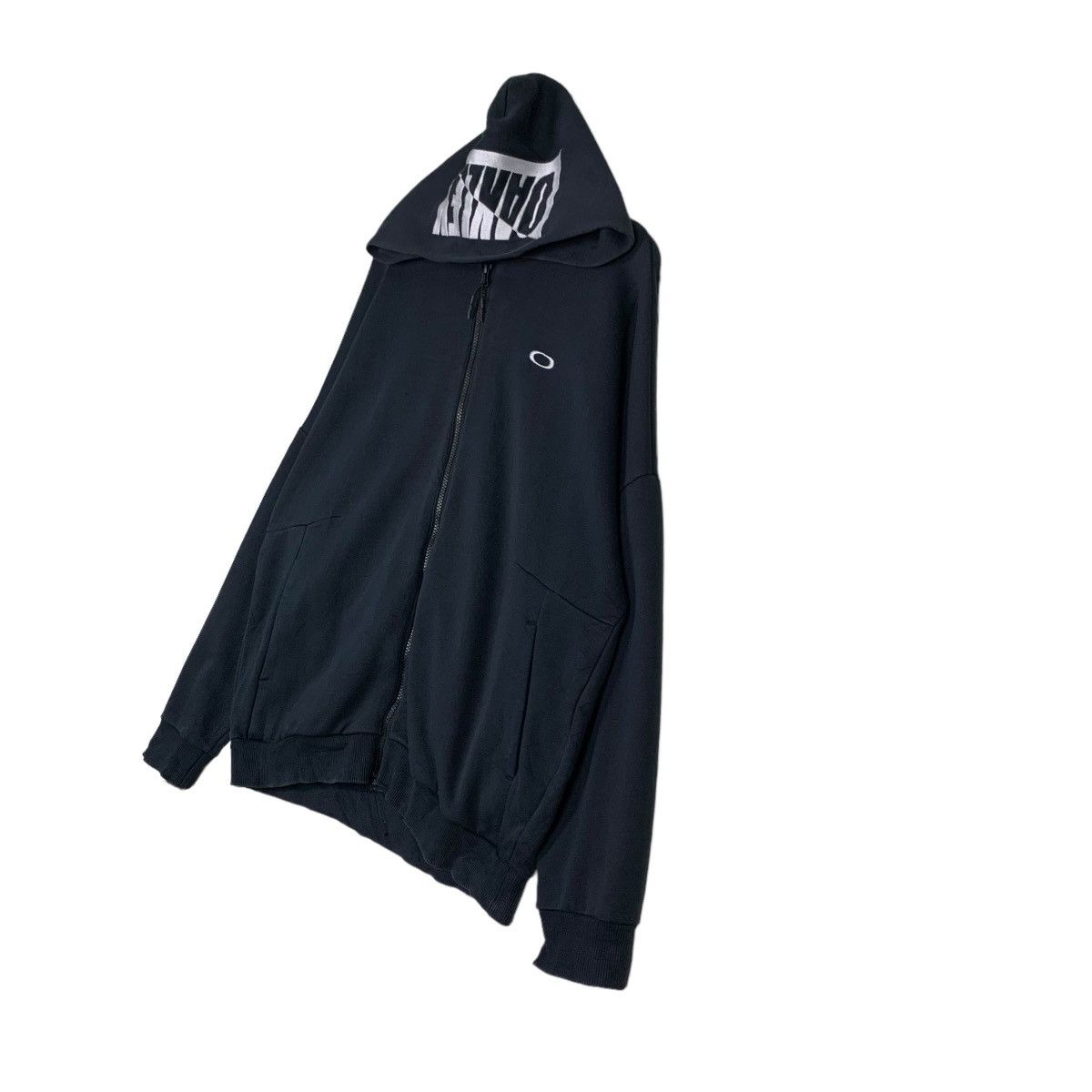 Oakley OAKLEY Embroidery Big Logo Zipper Hoodies #0255-C12 Size US M / EU 48-50 / 2 - 2 Thumbnail