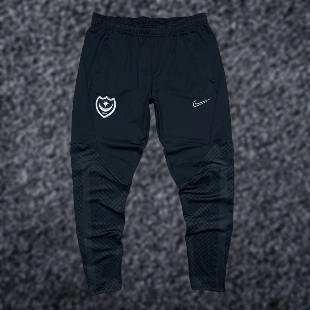 Nike Nike Dri-FIT Portsmouth Mens Track Pants L Black Size US 33 - 1 Thumbnail