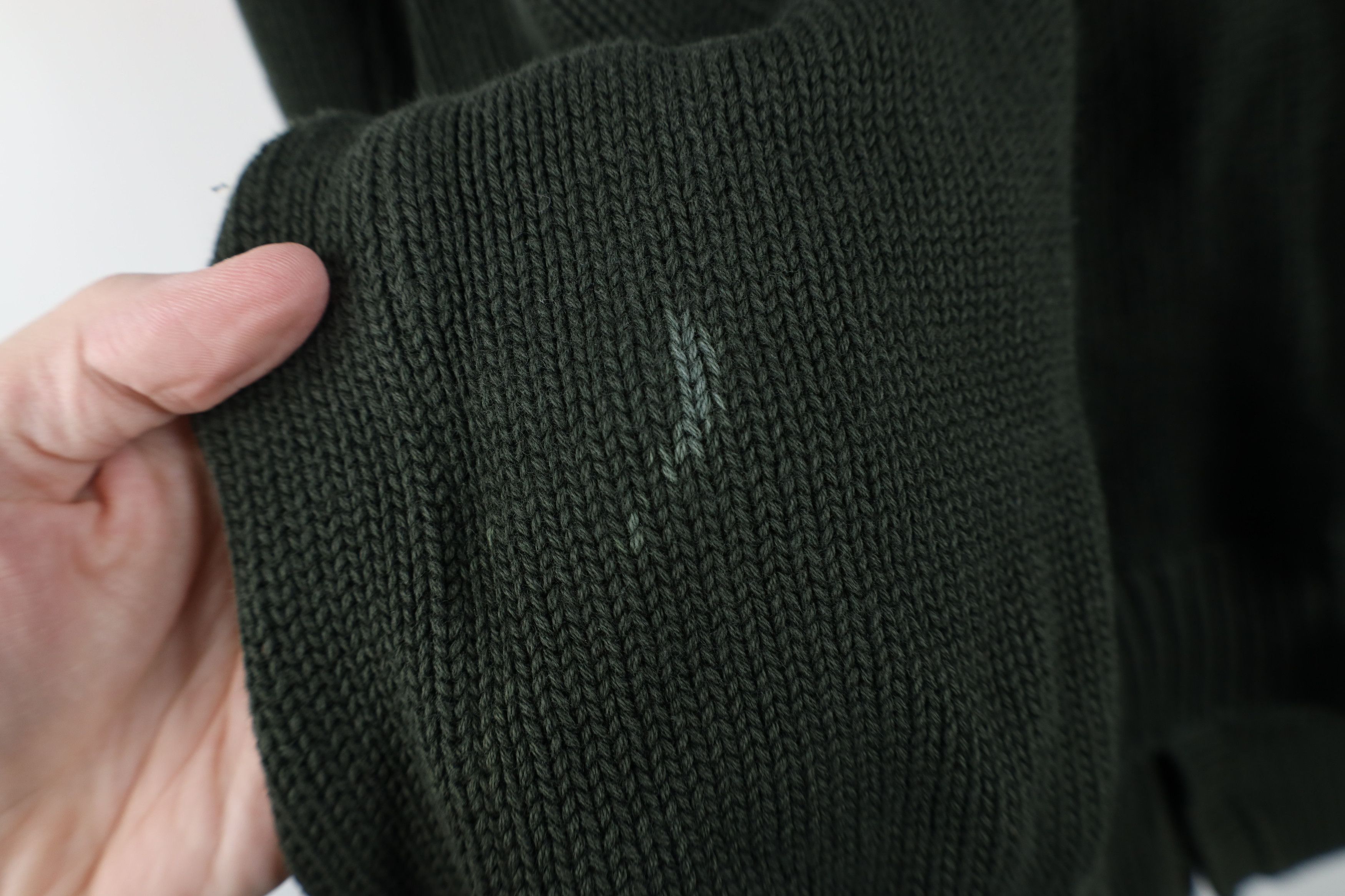 Eddie Bauer Vintage 90s Eddie Bauer Cotton Knit Cardigan Sweater Green Size US M / EU 48-50 / 2 - 10 Thumbnail