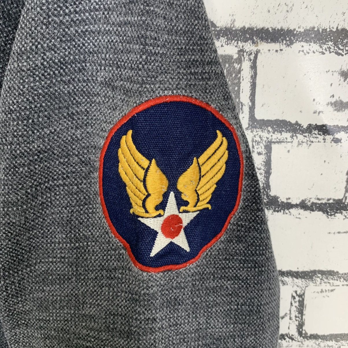 Avirex × Vintage Avirex American Military Avirex Limited Patches Hoodie Size US L / EU 52-54 / 3 - 10 Thumbnail
