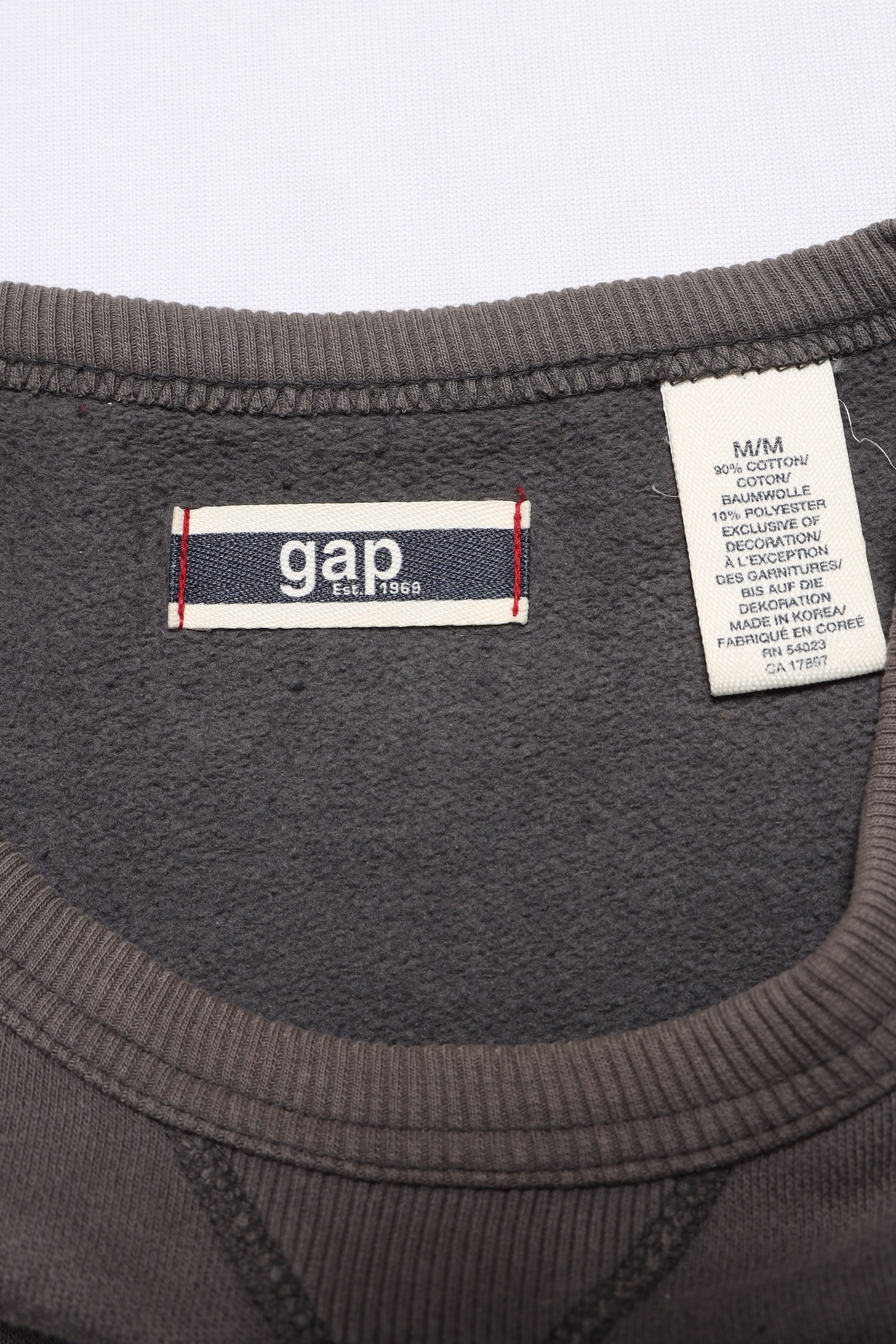 Gap × Vintage Gap vintage grey sweatshirt Size US M / EU 48-50 / 2 - 5 Thumbnail