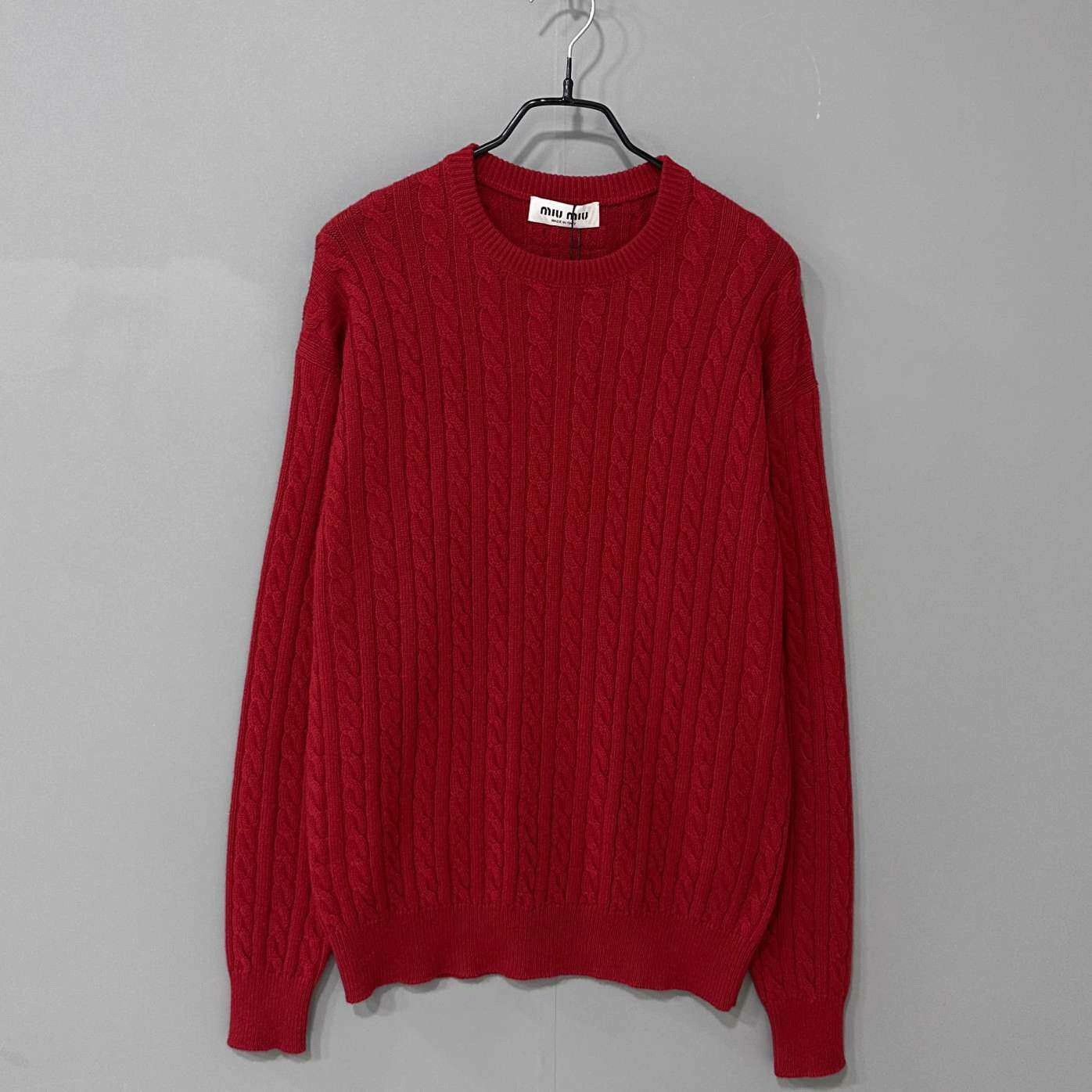 Miu Miu Miu Miu Knit Sweater L Women Size L / US 10 / IT 46 - 1 Thumbnail