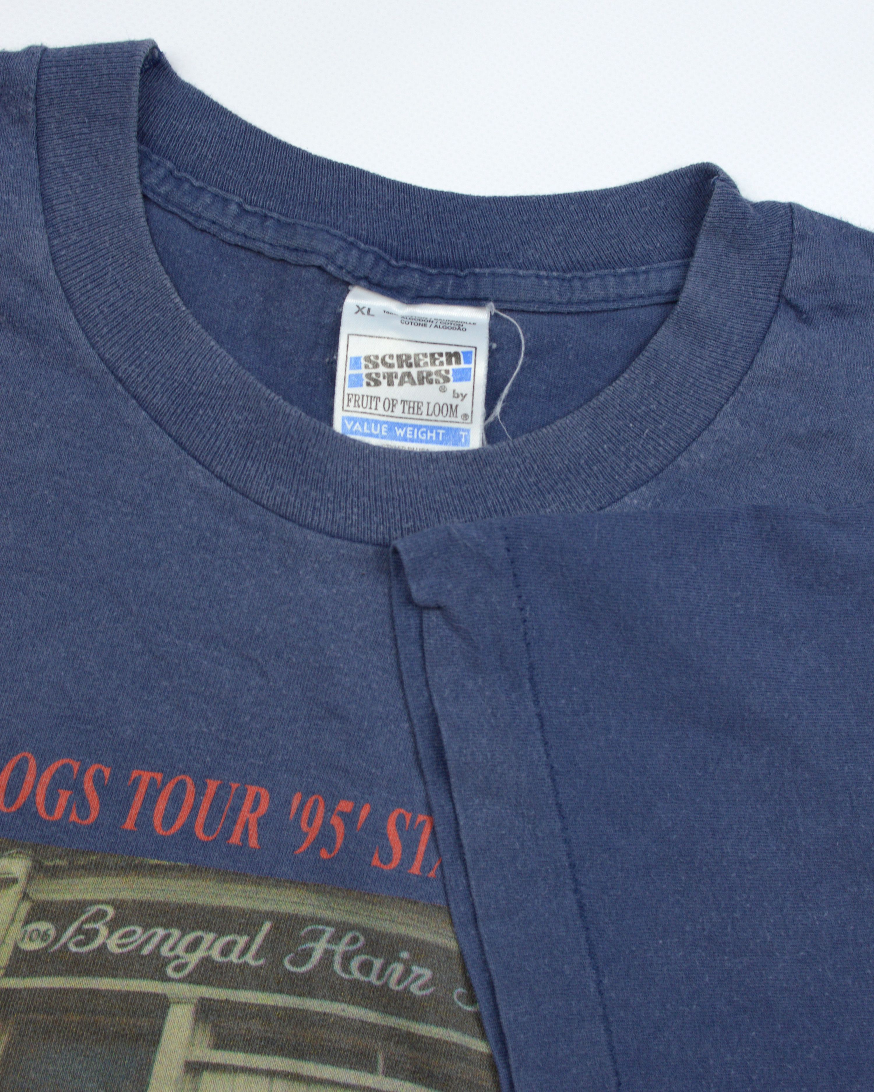Vintage Vintag Madness The Mad Dogs tour 1995 t shirt Size US XL / EU 56 / 4 - 4 Thumbnail