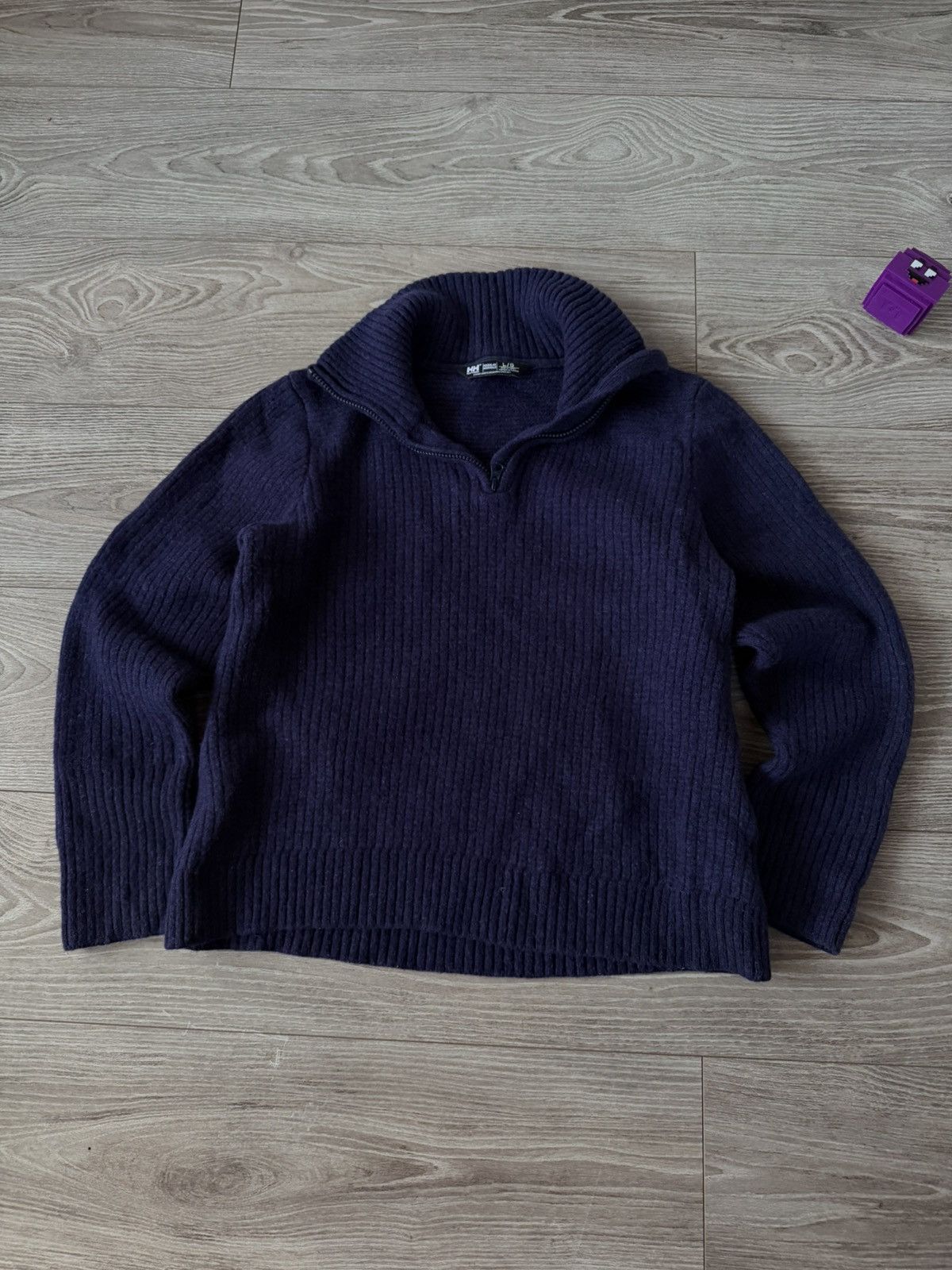 Helly Hansen Helly Hansen 100% Wool Lambs Regular Sweater Size L / US 10 / IT 46 - 10 Thumbnail