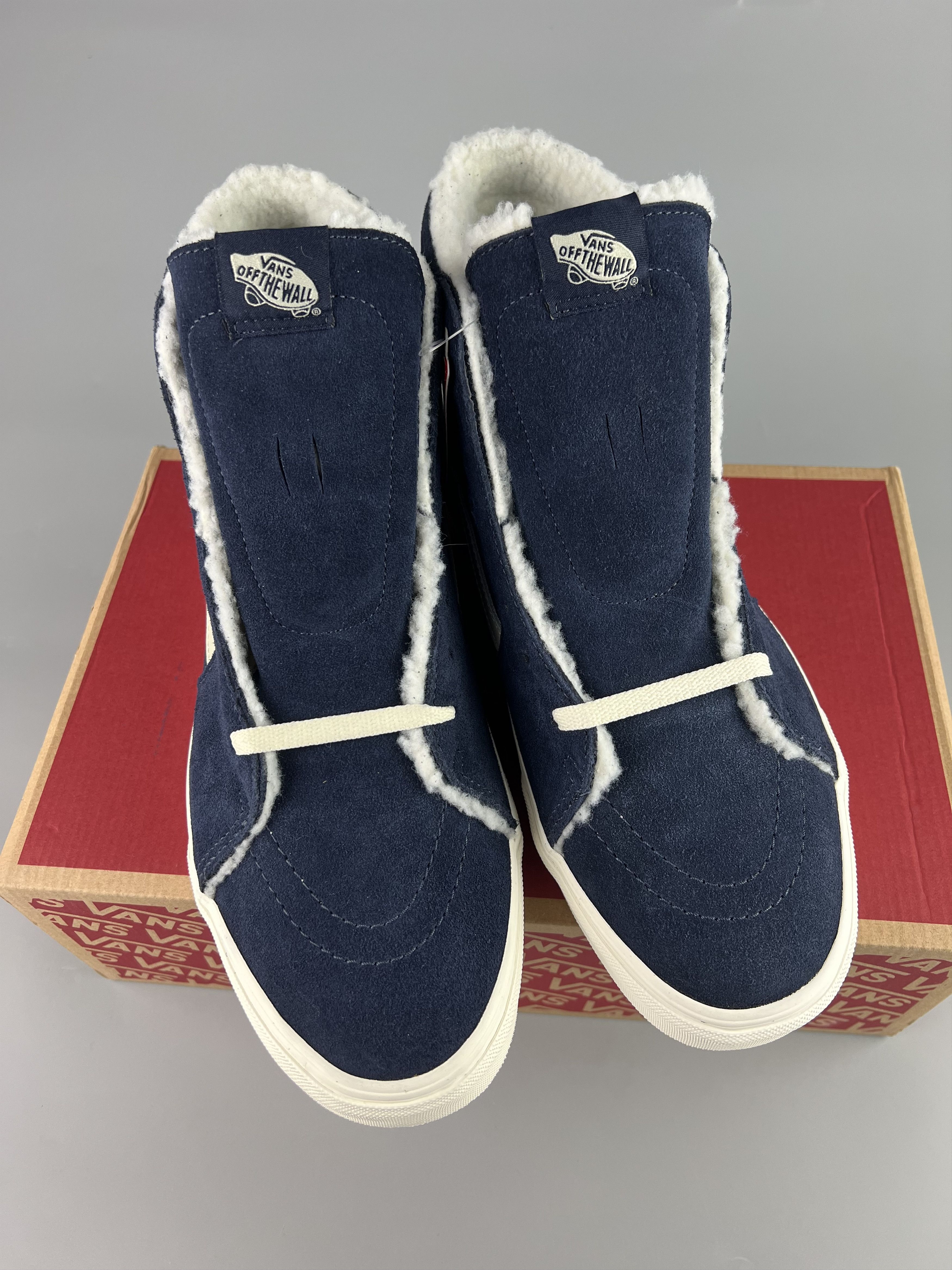 Vans Vans SK8-HI Suede Skate Sneaker Navy Blue Size US11.5 Size US 11.5 / EU 44-45 - 3 Thumbnail