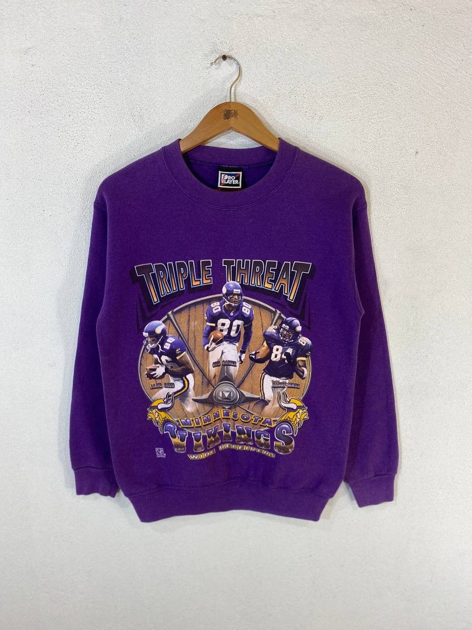 NFL vintage viking nfl by pro player sweatshirt Size US S / EU 44-46 / 1 - 1 Thumbnail