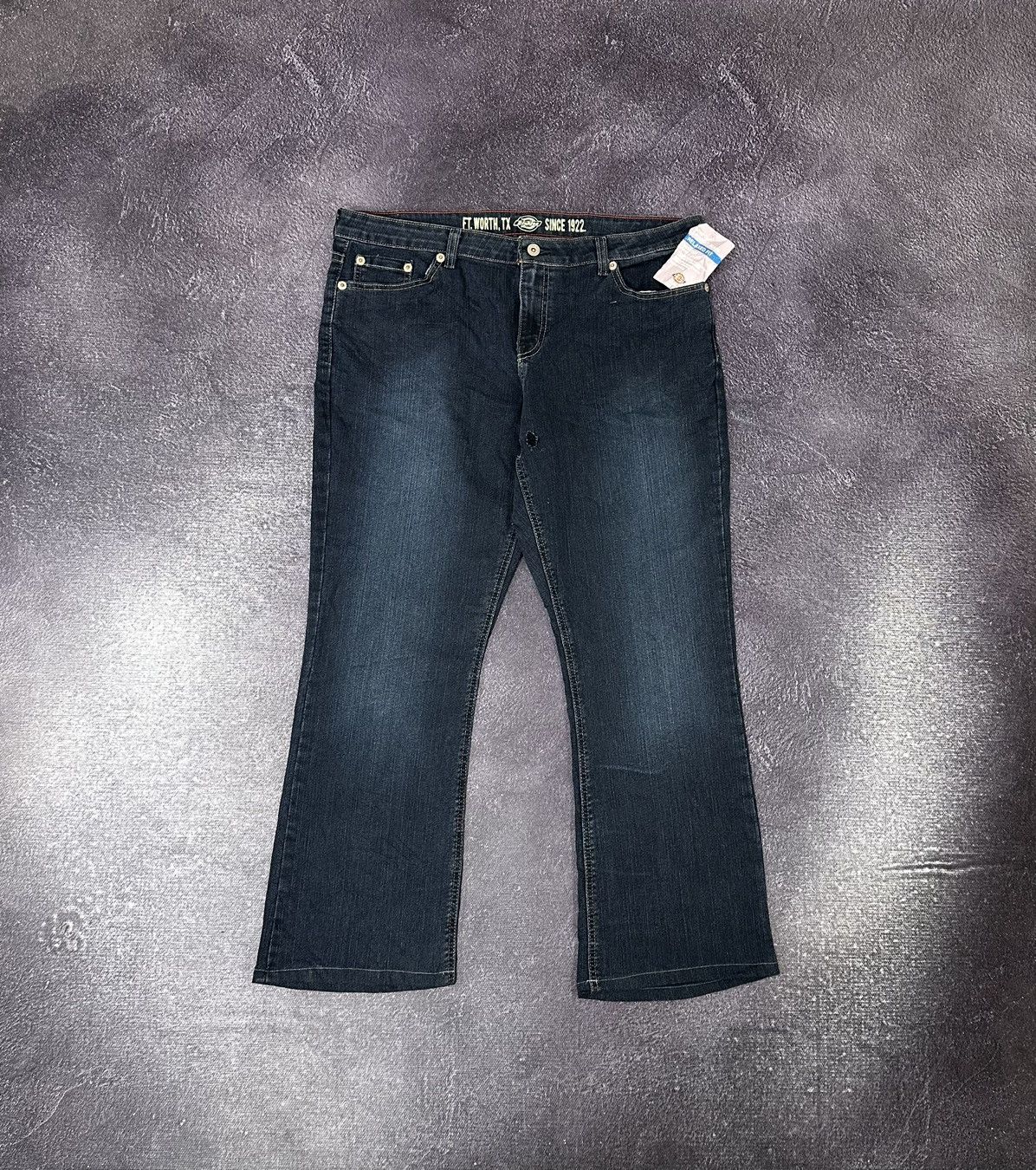 Dickies Vintage Dickies Flared Baggy USA Denim Opium Y2K Work Jeans Size 36" / US 14 / IT 50 - 2 Thumbnail