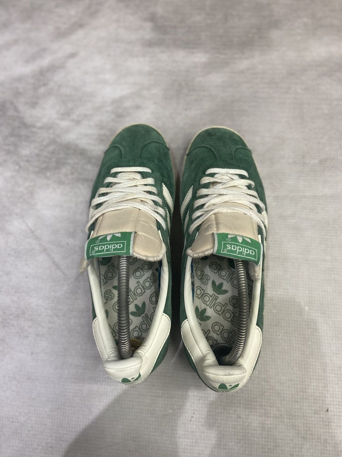 Adidas Adidas gazelle faded archive green suede Size US 8 / EU 41 - 4 Thumbnail