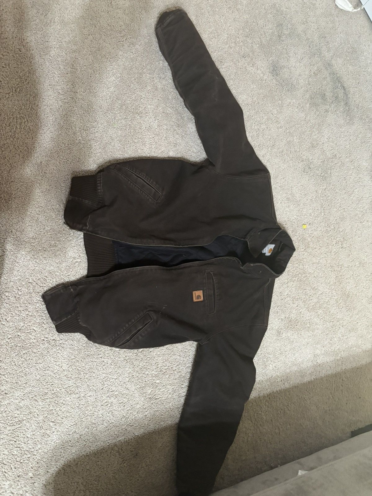 Carhartt Brown Carthartt Work Jacket Size US M / EU 48-50 / 2 - 2 Thumbnail