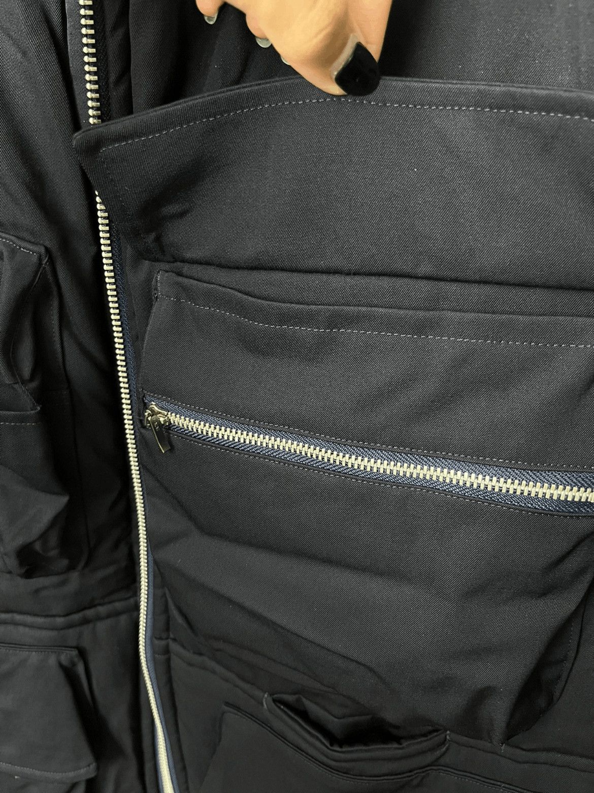 Yohji Yamamoto Yohji Yamamoto LQ Men Multi Pockets Military Jacket-2505 Size US M / EU 48-50 / 2 - 5 Thumbnail