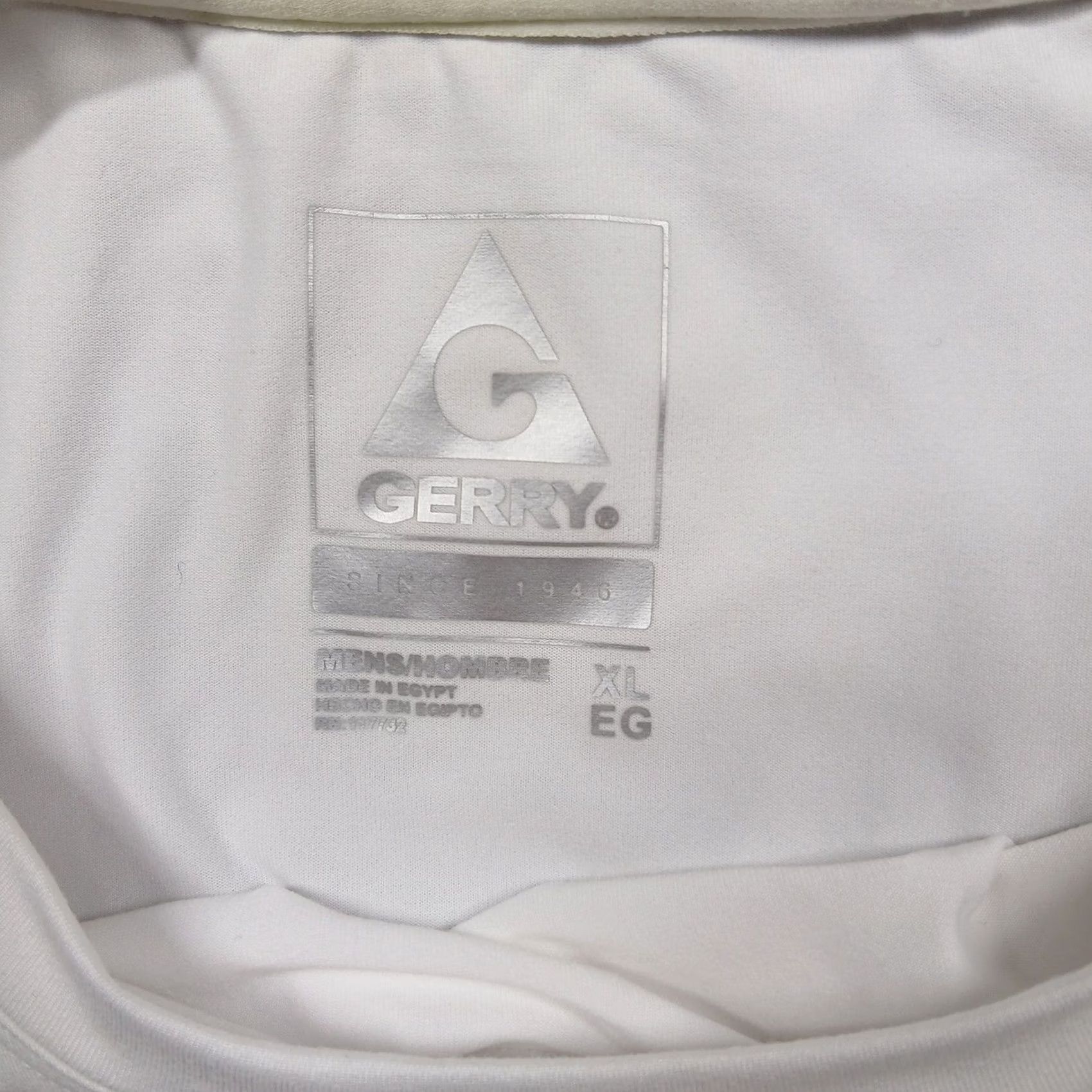 Vintage Gerry Performance Shirt Men's XL White Active Top Long Sleeve UPF Size US XL / EU 56 / 4 - 5 Thumbnail