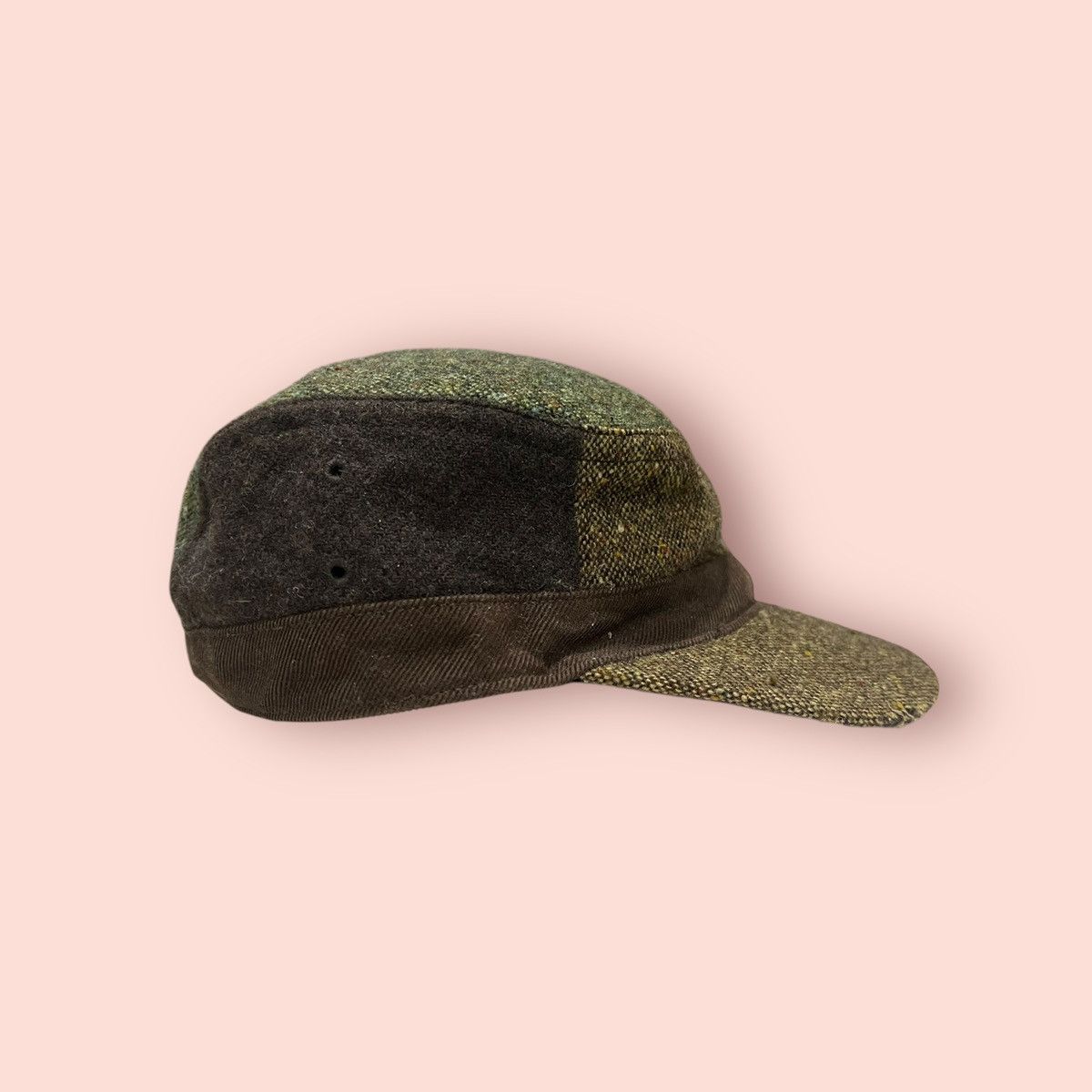Japanese Brand × Magee VINTAGE TOP VALU X MAGEE OF DONEGAL WOOL TWEED PATROL HAT Size ONE SIZE - 6 Thumbnail