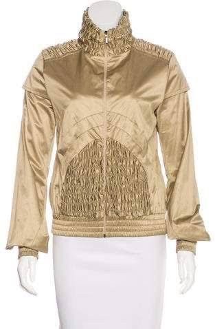 Designer × Neil Barrett × Puma Neil Barrett X Puma Ruffle Accented Windbreaker Size S / US 4 / IT 40 - 1 Thumbnail