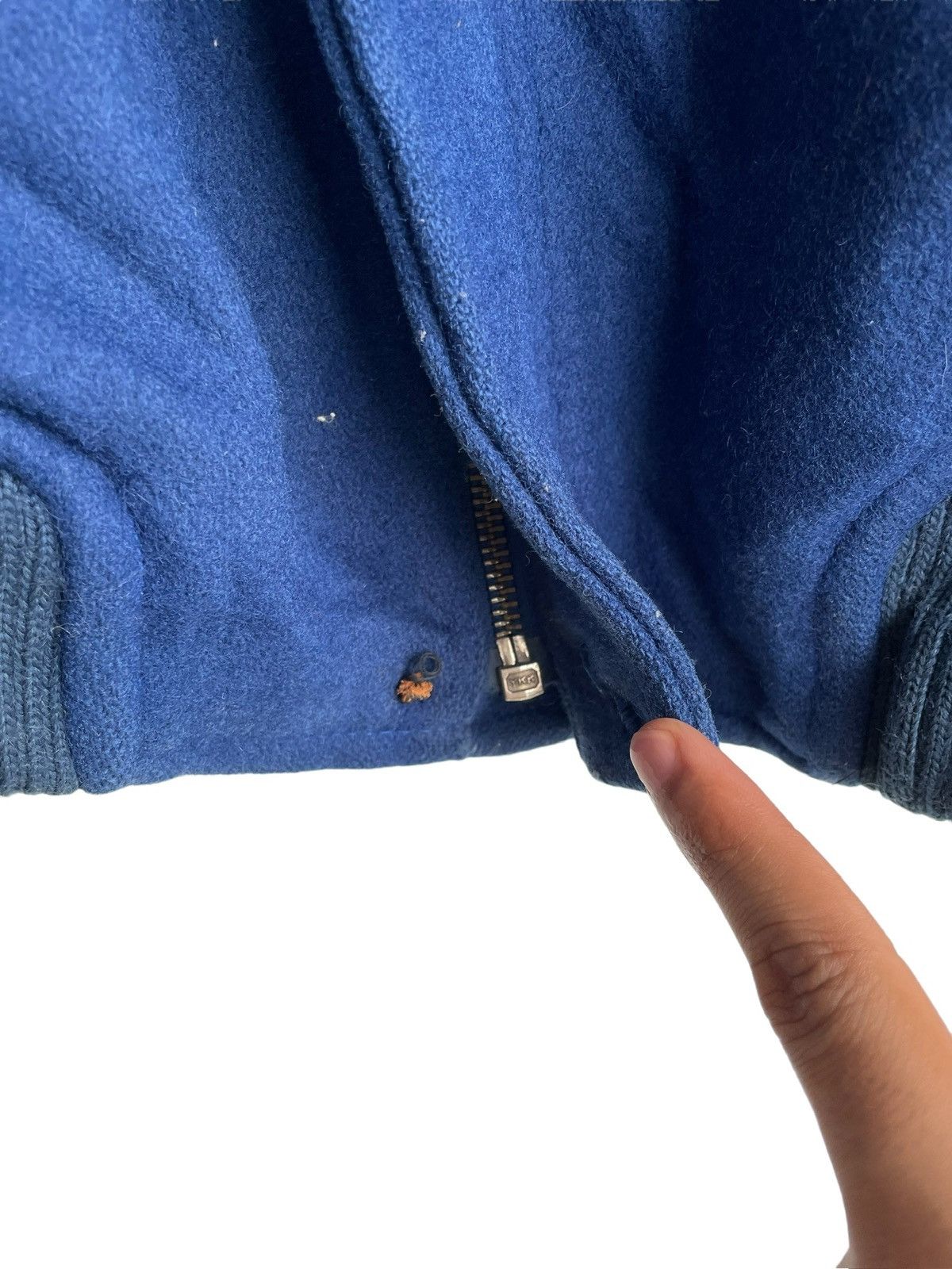 Final Home 1980s TETE HOMME Katoh Kazutaka Staff Runway Varsity Jacket Size US L / EU 52-54 / 3 - 7 Thumbnail