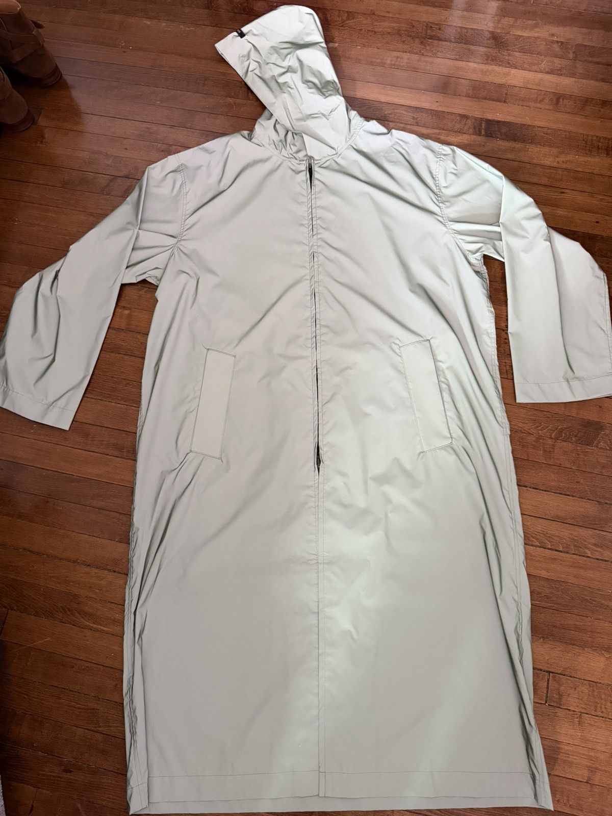 Fear of God FOG iridescent reflective nylon hooded raincoat, L, USA Size US L / EU 52-54 / 3 - 2 Thumbnail