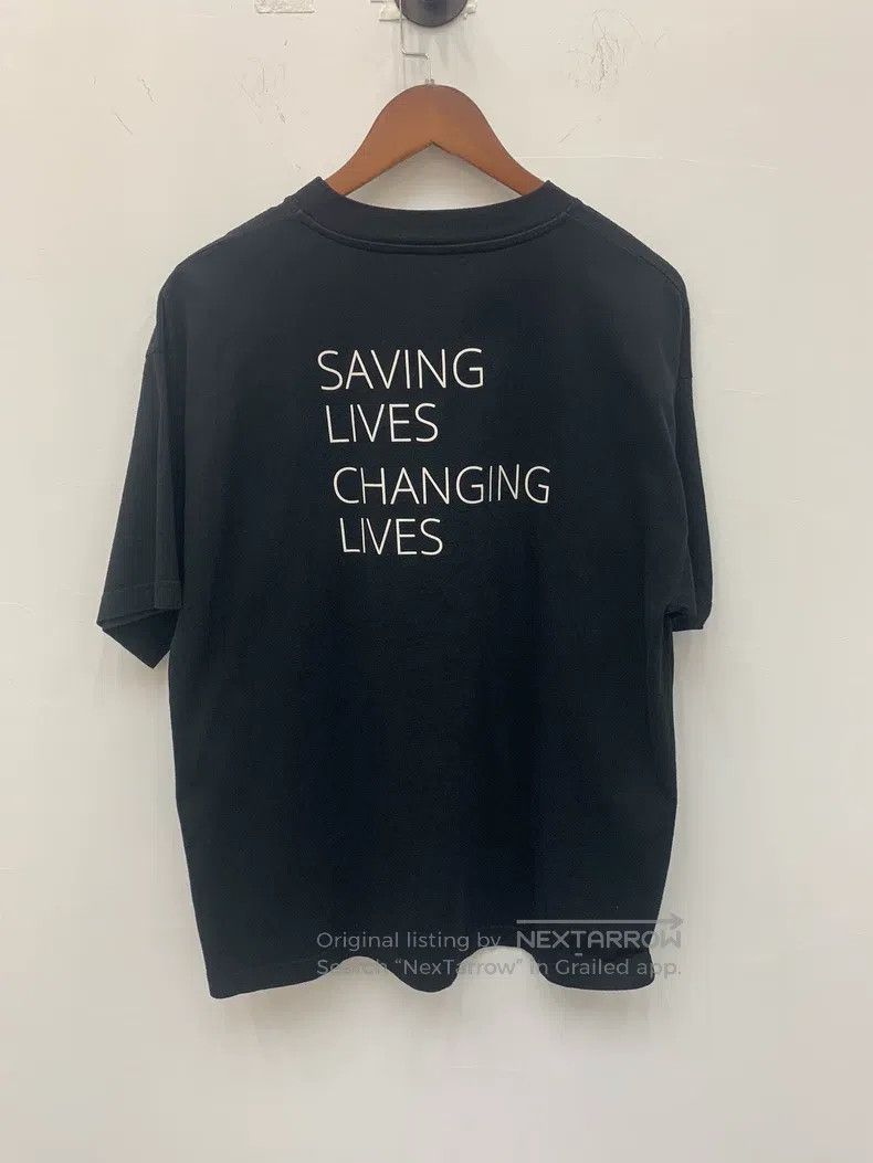 Balenciaga Balenciaga WFP Collaboration Black Short Sleeve T-Shirt, S Size US S / EU 44-46 / 1 - 2 Thumbnail
