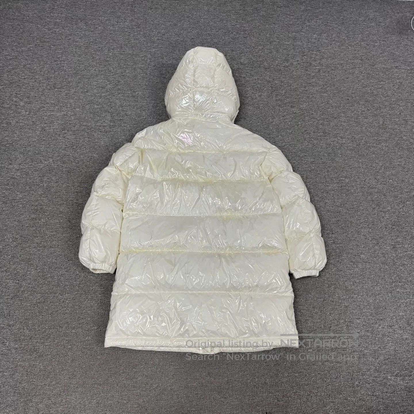 Moncler Moncler Gaou series laser Pearl-colored, medium-length d Size XS / US 0-2 / IT 36-38 - 3 Thumbnail