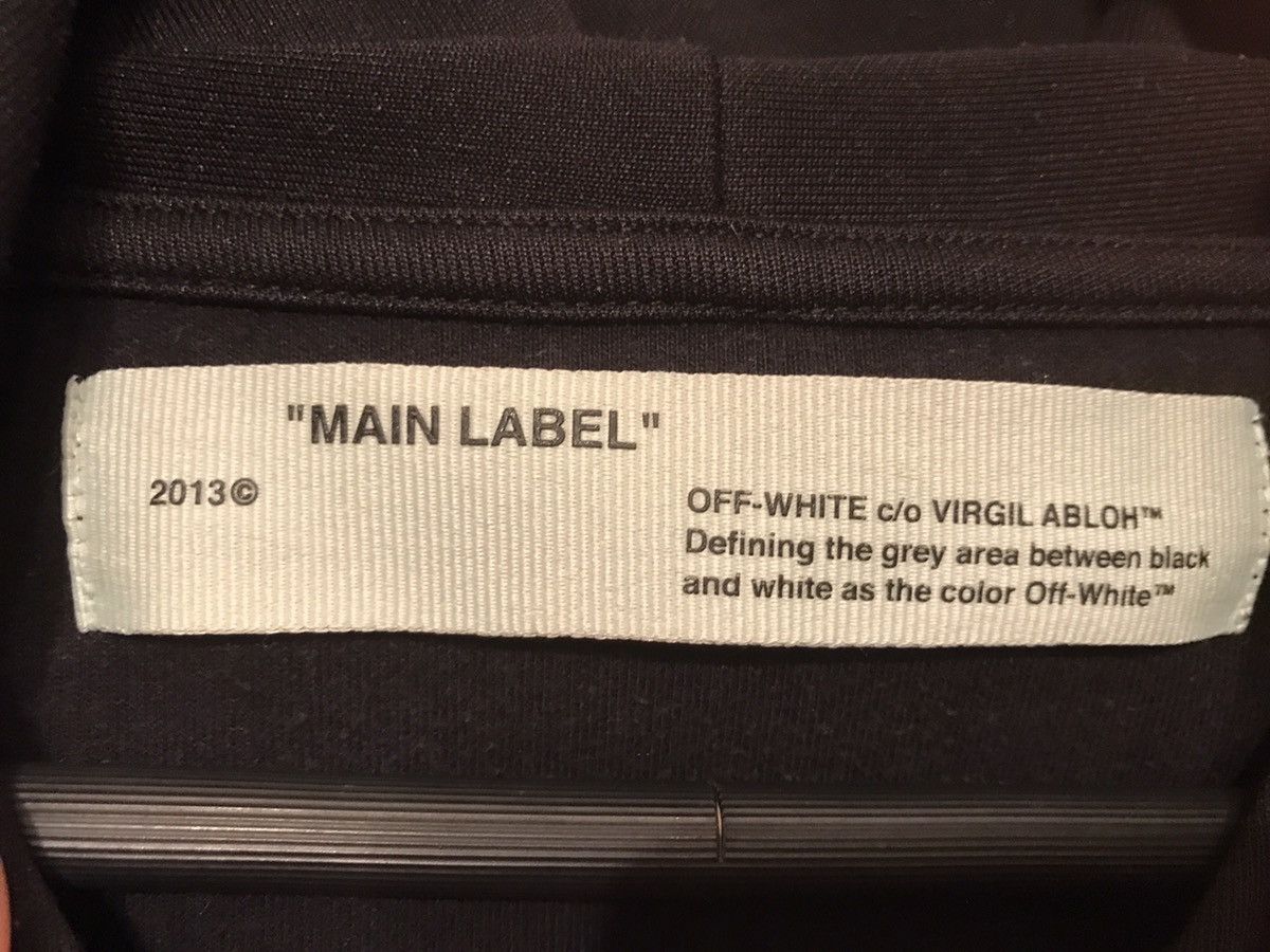 Off-White OFF-WHITE c/o Virgil Abloh I was Just Thinking Print Hoodie Size US M / EU 48-50 / 2 - 13 Thumbnail