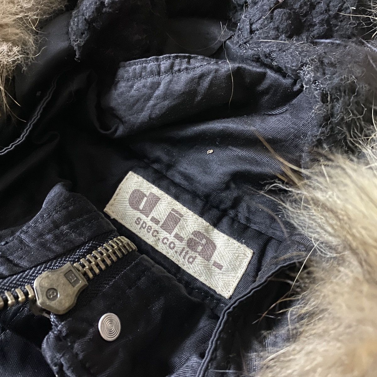 If Six Was Nine 2000's D.I.A Fur Racoon Parka Jacket Hoodie Size US S / EU 44-46 / 1 - 13 Thumbnail