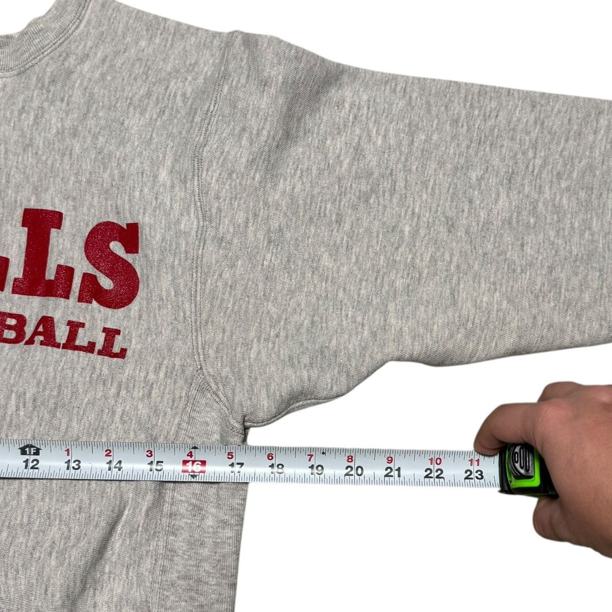 MacGregor 80s MacGregor SandKnit Chicago Bulls Gray Sweatshirt Men's S Size US S / EU 44-46 / 1 - 7 Thumbnail