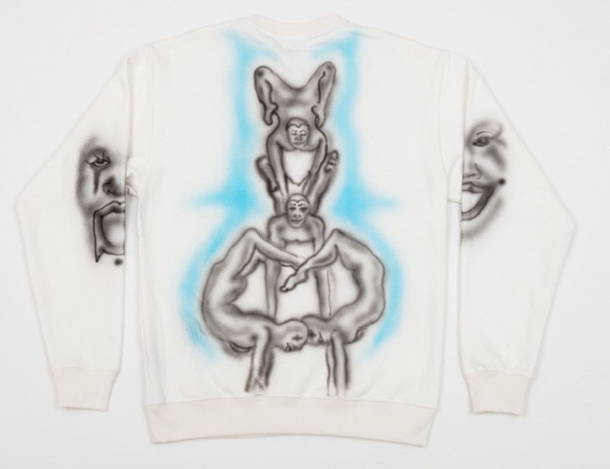 Other Rare sold out spacebrat hand painted sweatshirt 2021 1/1 Size US M / EU 48-50 / 2 - 2 Thumbnail