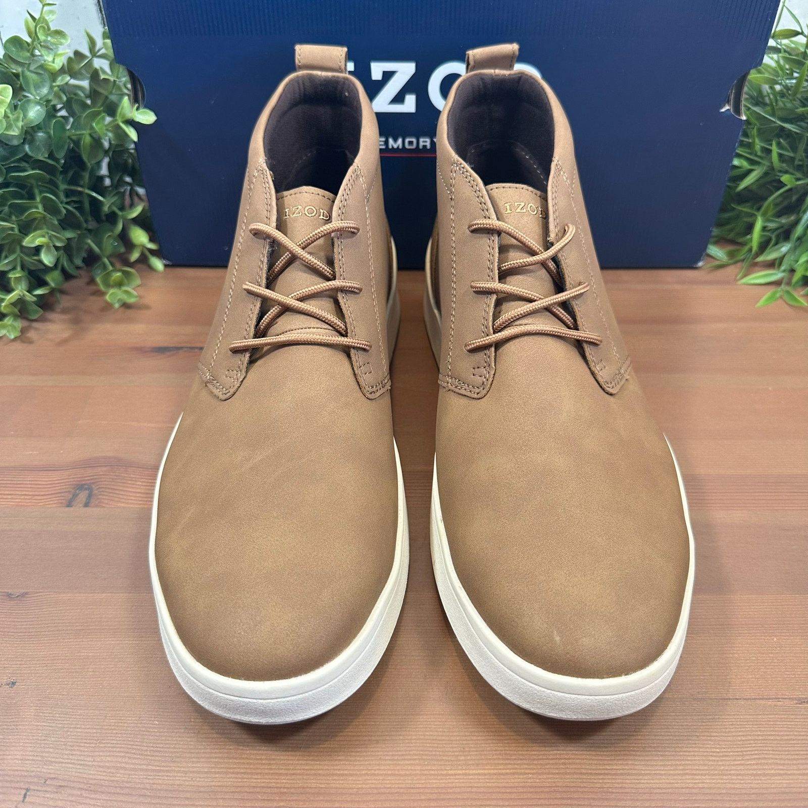 Izod IZOD Men's Palmer Chukka Boots Black Size 8 Size US 8 / EU 41 - 3 Thumbnail