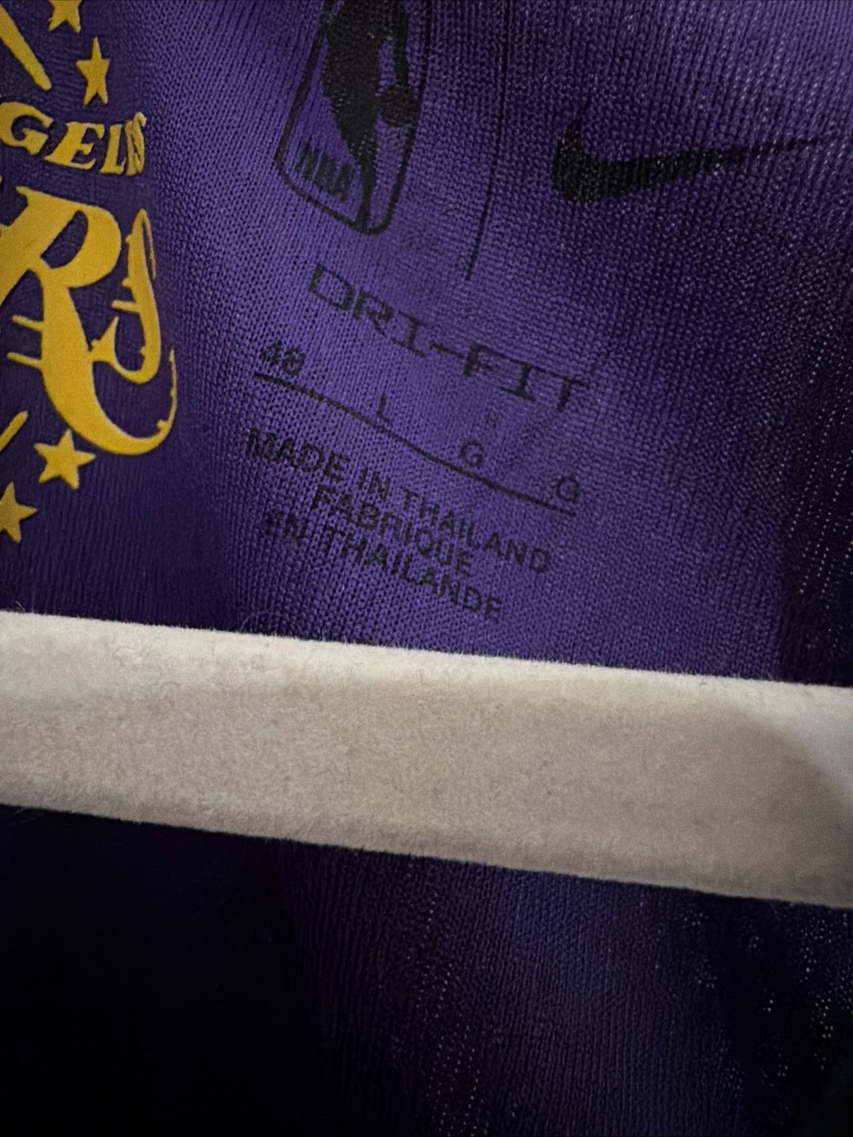 Nike NWT Nike Authentic LA Lakers City Edition Jersey Men’s L Size US L / EU 52-54 / 3 - 5 Thumbnail