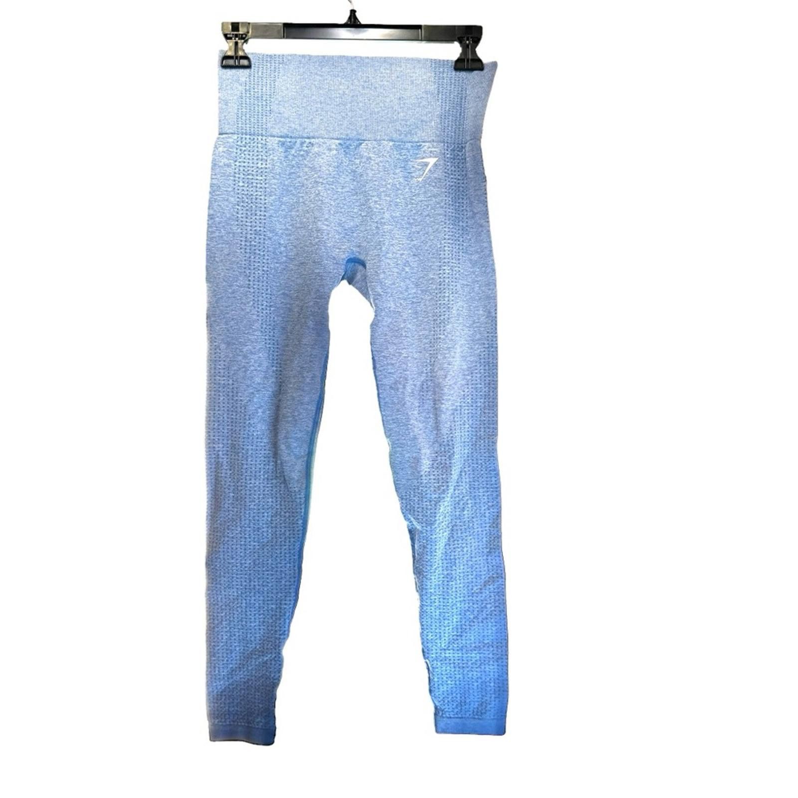 Gymshark NWOT. Gym Shark. Blue Capri Yoga pants. Size Small. Size 28" / US 6 / IT 42 - 7 Thumbnail