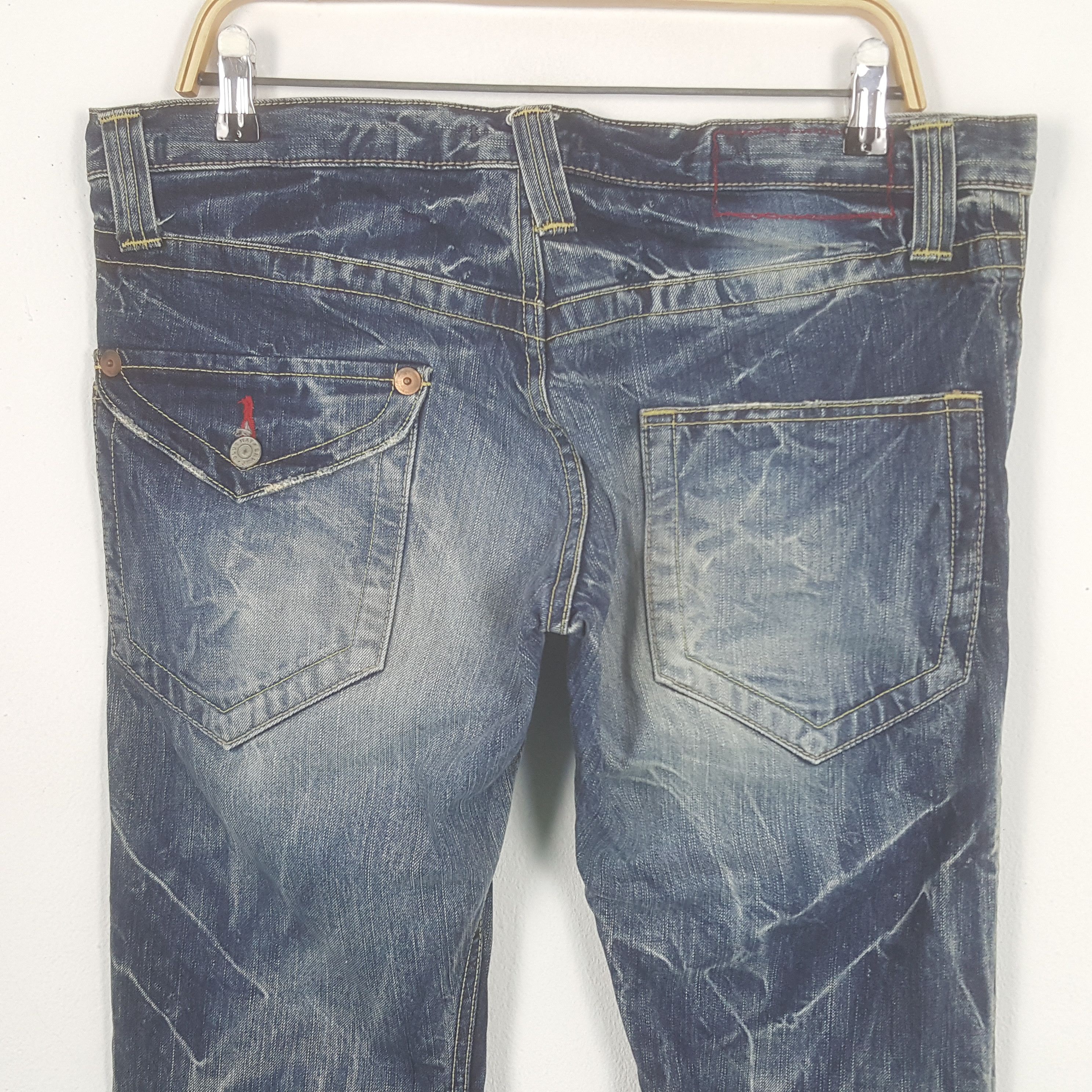 Japanese Brand × Vintage Vintage BW Jeans Nippon Japanese Denim Jeans Size US 36 / EU 52 - 5 Thumbnail
