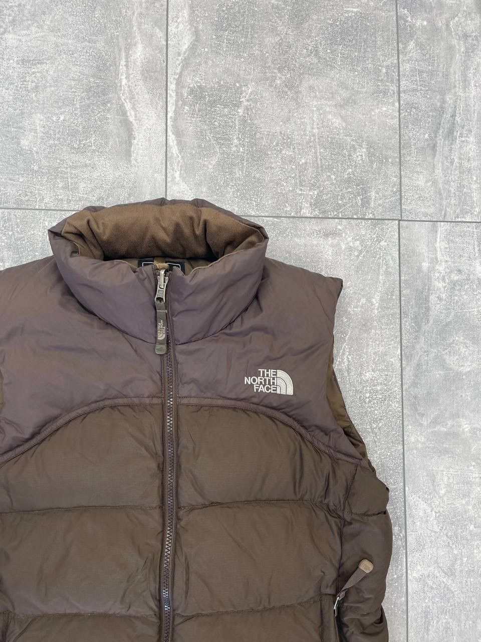 The North Face The North Face Brown Retro Puffer Down Nuptse 700 Vest Size S / US 4 / IT 40 - 4 Thumbnail