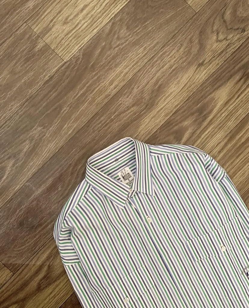 Other Mens Vintage MODIGLIANI Cotton Stripe Long Sleeve Size US L / EU 52-54 / 3 - 3 Thumbnail