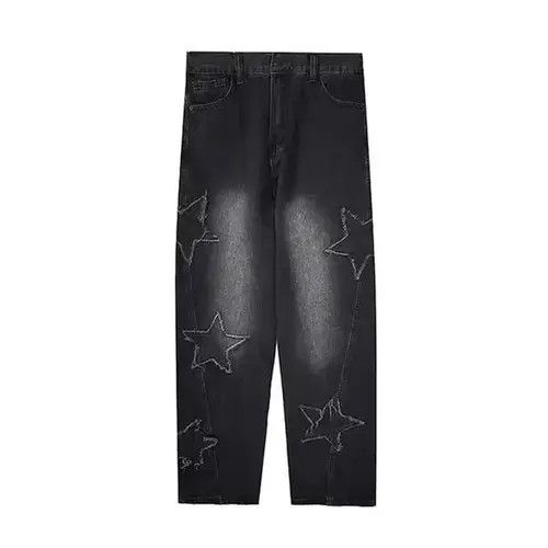 Japanese Brand × Jean Men Jeans Loose High Street Vibe Denim Jeans Size US 30 / EU 46 - 4 Thumbnail