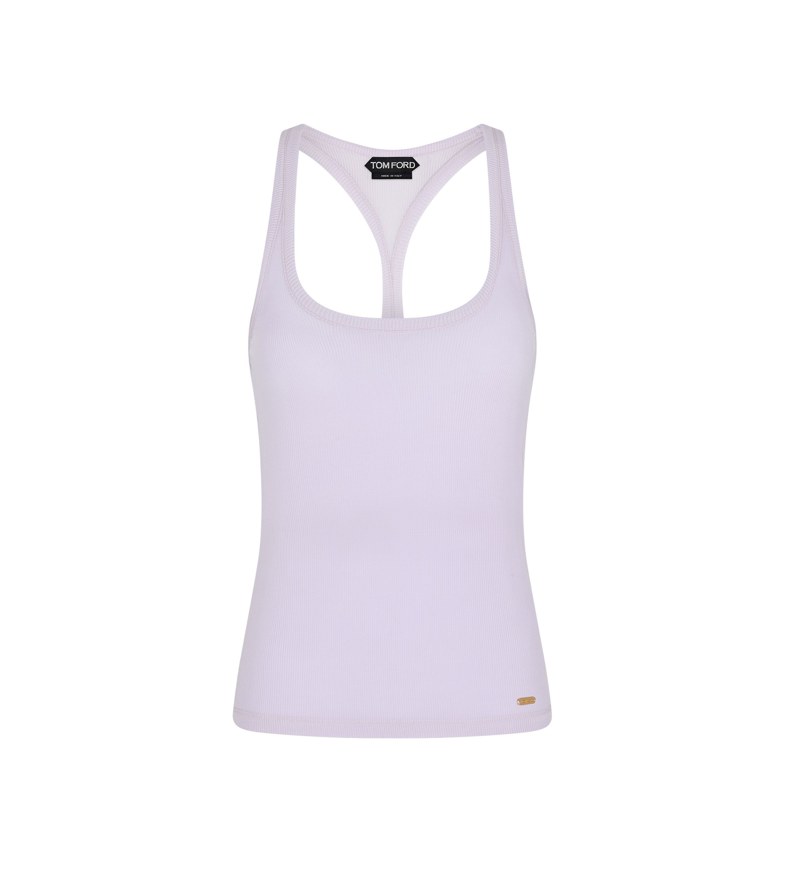Tom Ford o1w1db10525 TSJ565 Tank Top in Lilac Size M / US 6-8 / IT 42-44 - 1 Preview