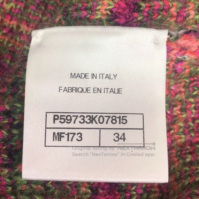 Chanel Chanel 18B purple plaid knitted cardigan coat Size XXS / US 00 / IT 34 - 6 Thumbnail
