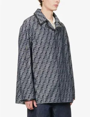Fendi o1loc1c0824 Jacket in Blue Size US M / EU 48-50 / 2 - 3 Thumbnail