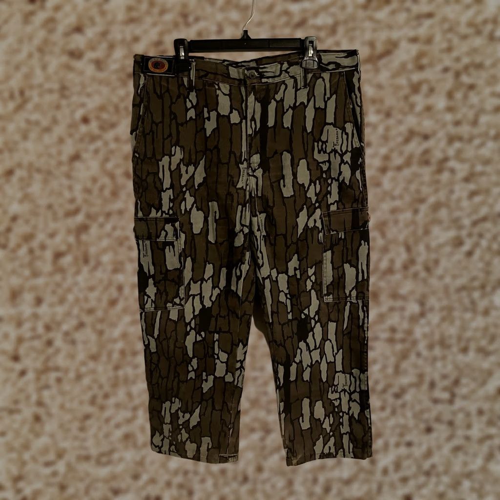 Vintage VINTAGE RedHead Blue Bill Made USA Trebark Camo Cargo Pants Men's 38x29 Size US 38 / EU 54 - 1 Thumbnail