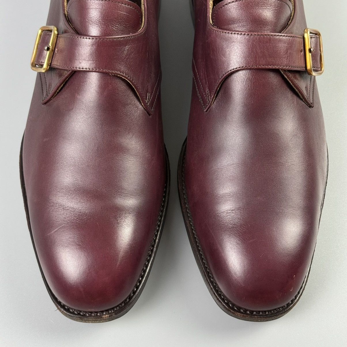 Carmina Carmina 565 Single Monk Shoes Size US 8 / EU 41 - 5 Thumbnail