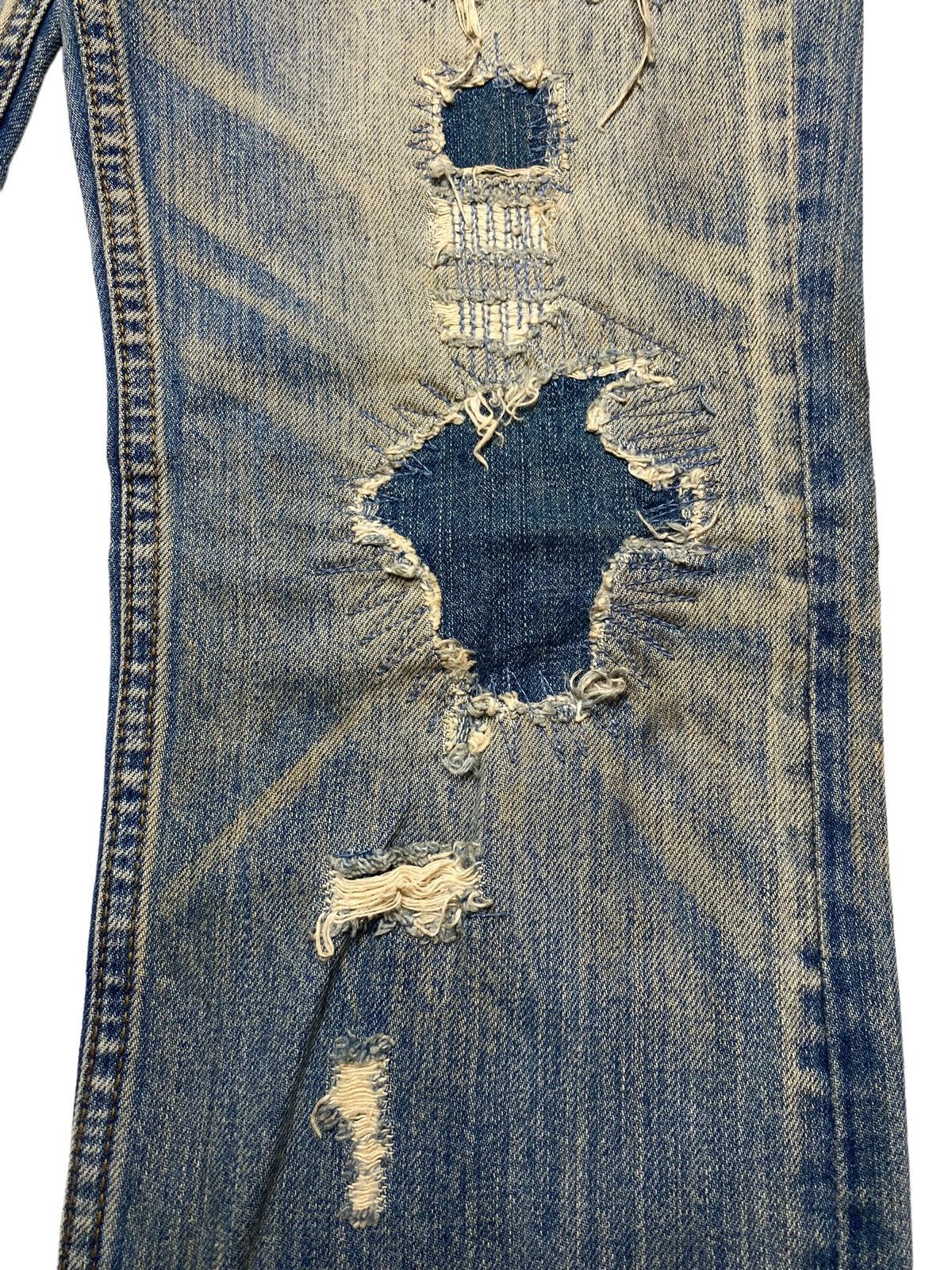 Beauty Beast 2000s Jackrose - Mud Wash Crash Denim Size US 31 - 8 Thumbnail