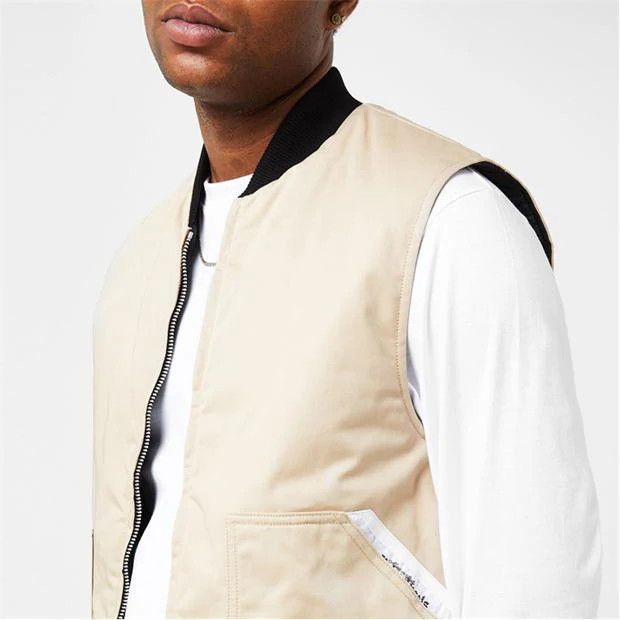 Palm Angels o1y0325 Vest in Beige Size US M / EU 48-50 / 2 - 3 Thumbnail