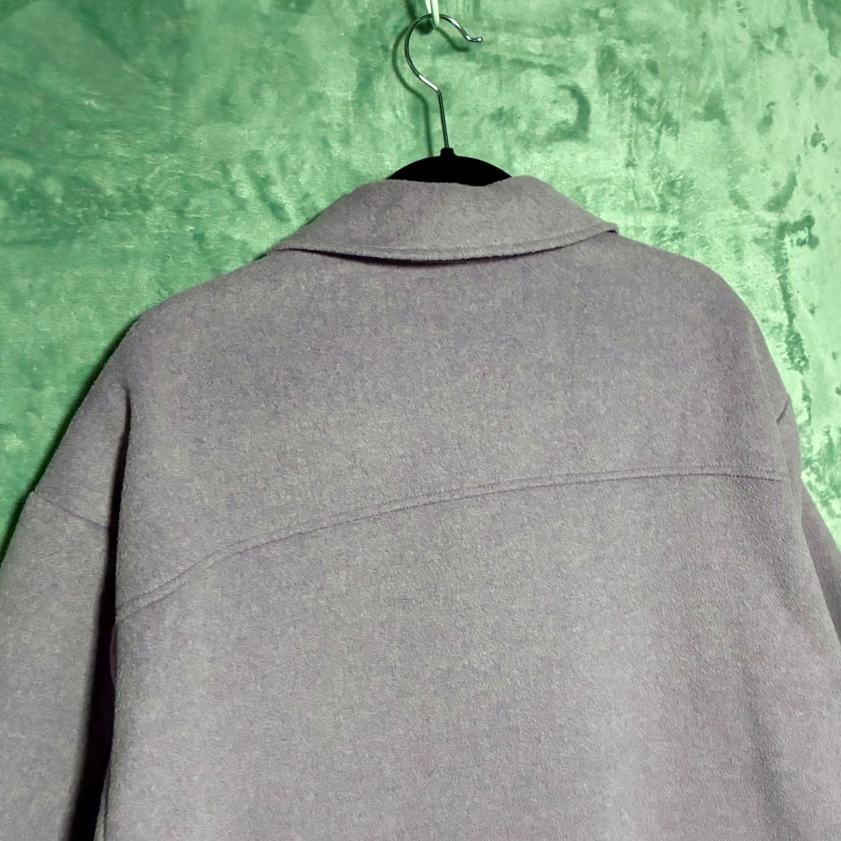 Gap GAP Shacket Wool Blend Button Front Jacket Purple Women's XL Tall Shacket Wool Blend Purple Button Front Jacket Women's XL Tall Size XL / US 12-14 / IT 48-50 - 6 Thumbnail