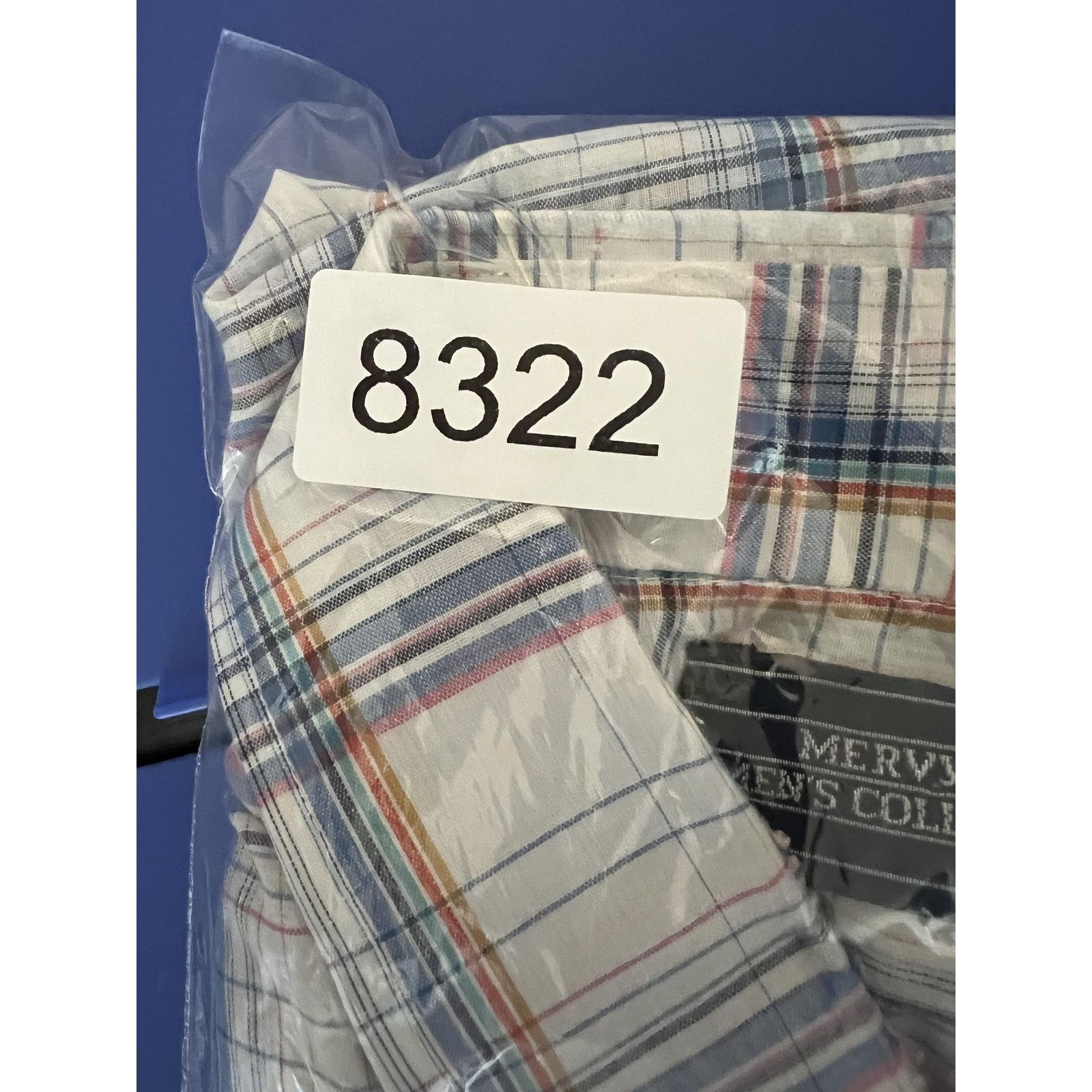 Other Vintage Mervyns Shirt Mens Large Blue Plaid Short Sleeve But Size US L / EU 52-54 / 3 - 9 Thumbnail