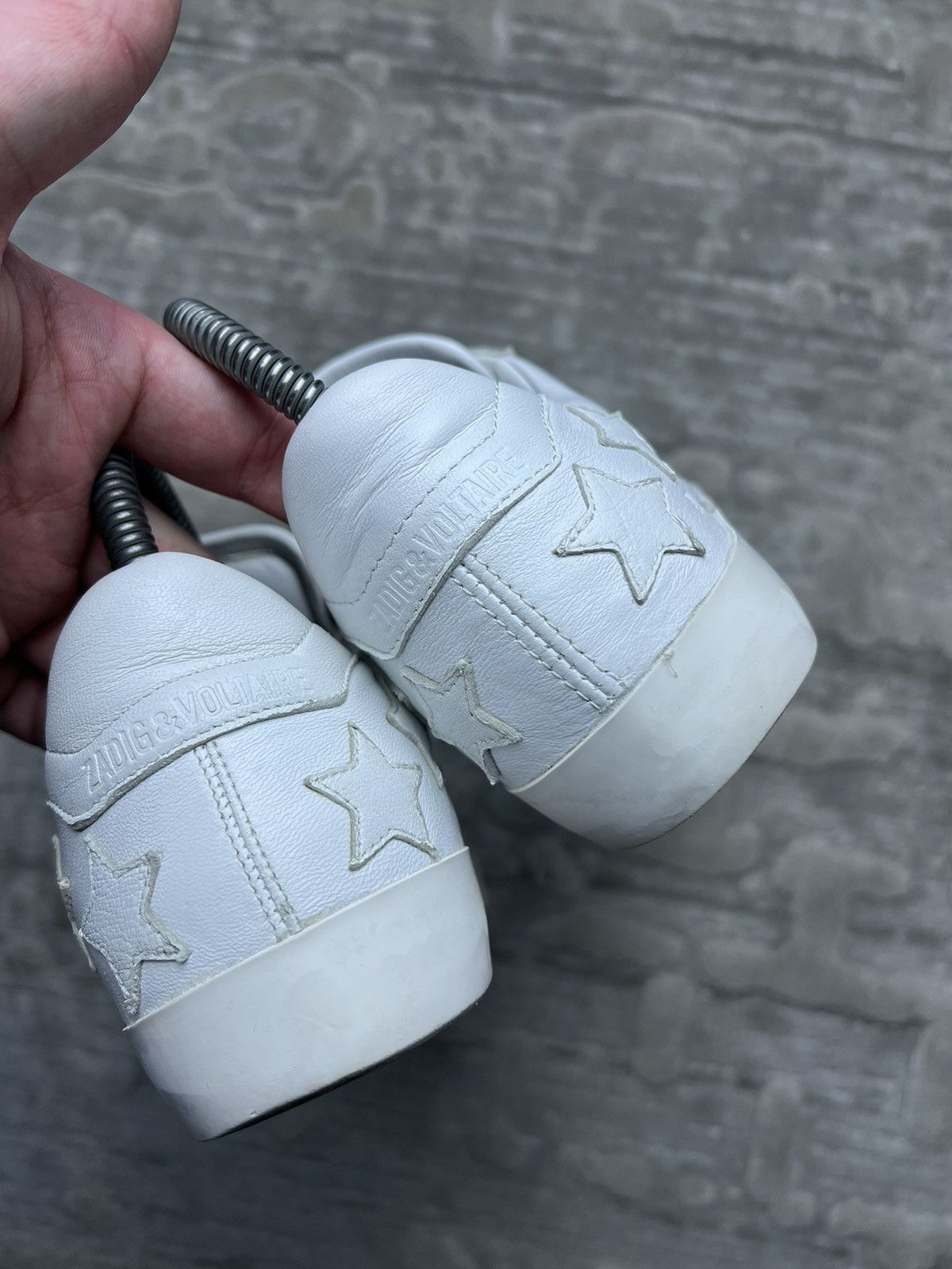 Zadig & Voltaire Zadig & Voltaire low-top sneakers hype leather luxury Size US 6 / IT 36 - 8 Thumbnail