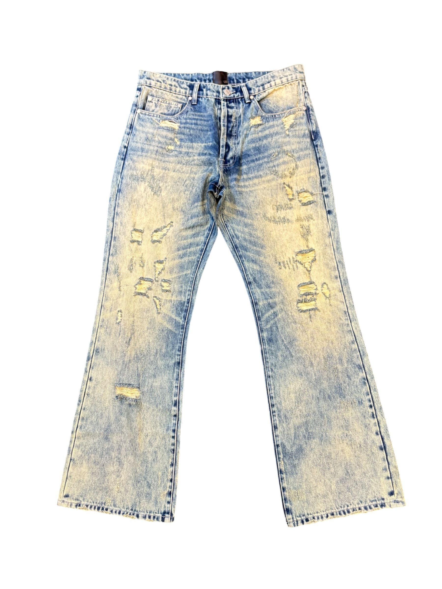 The Alchemist Alchemist Distressed Denim Light Wash Size US 34 / EU 50 - 1 Preview