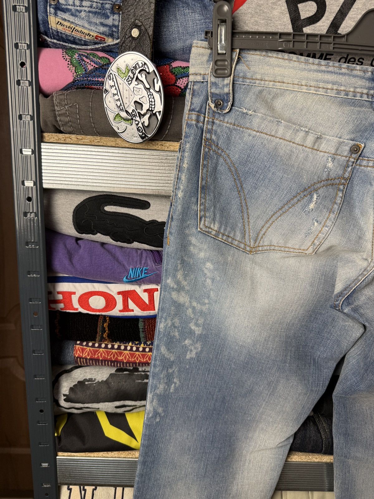 Dolce & Gabbana Vintage Dolce&Gabbana Jeans Distressed tornado style Size US 31 - 14 Thumbnail