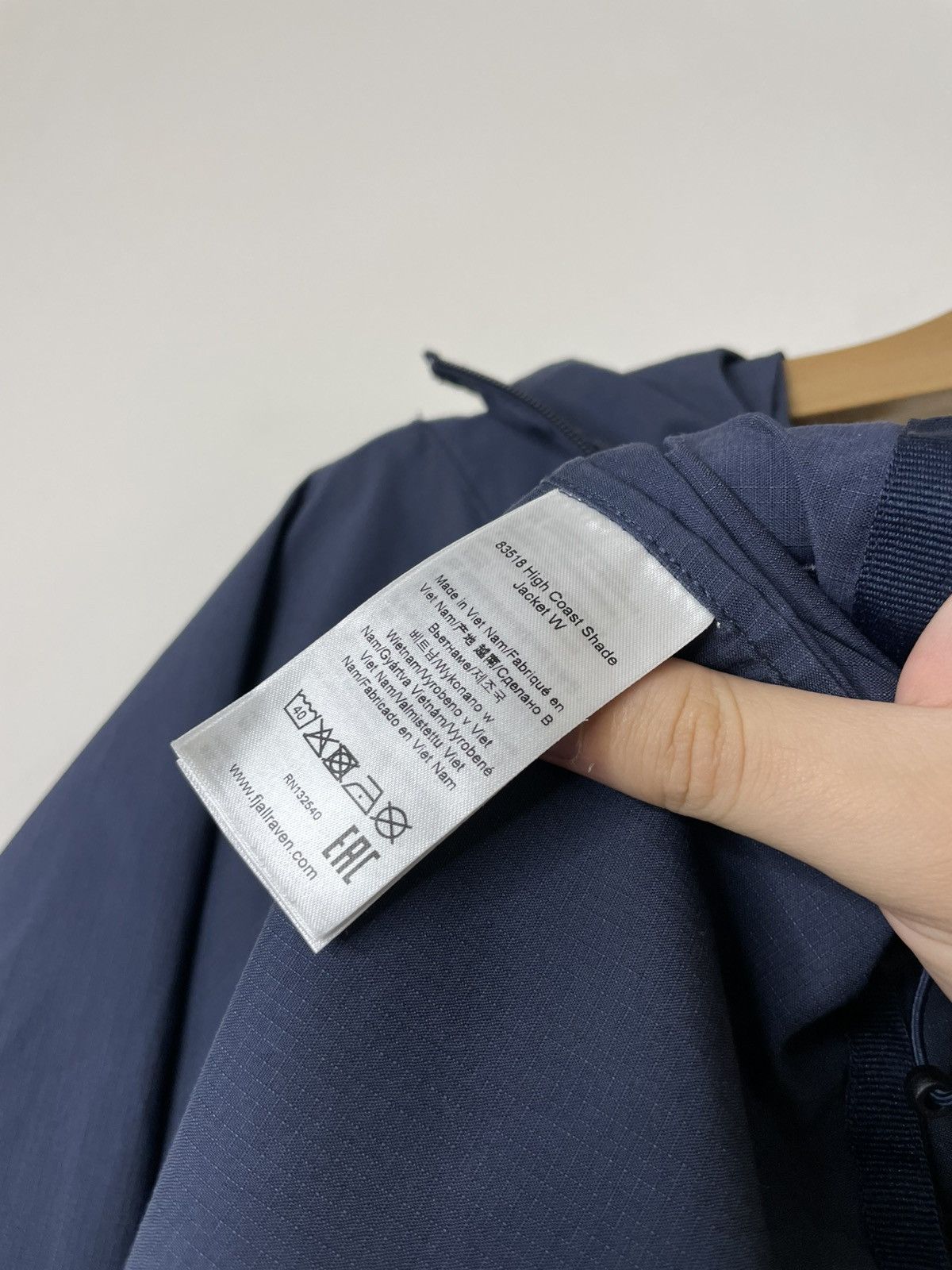Fjallraven Fjallraven G1000 High Coast Wind Jacket Hooded Lightweight Size S / US 4 / IT 40 - 8 Thumbnail