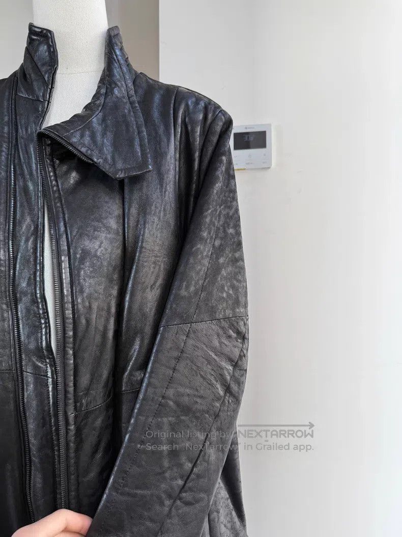 Julius Julius Oversized Lapel Distressed Filled Cotton Sheepskin Size US S / EU 44-46 / 1 - 7 Thumbnail