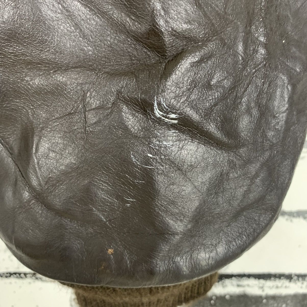 Genuine Leather Vintage Cooper Genuine Leather Jacket Sherpa Bomber Jacket Size US M / EU 48-50 / 2 - 10 Thumbnail