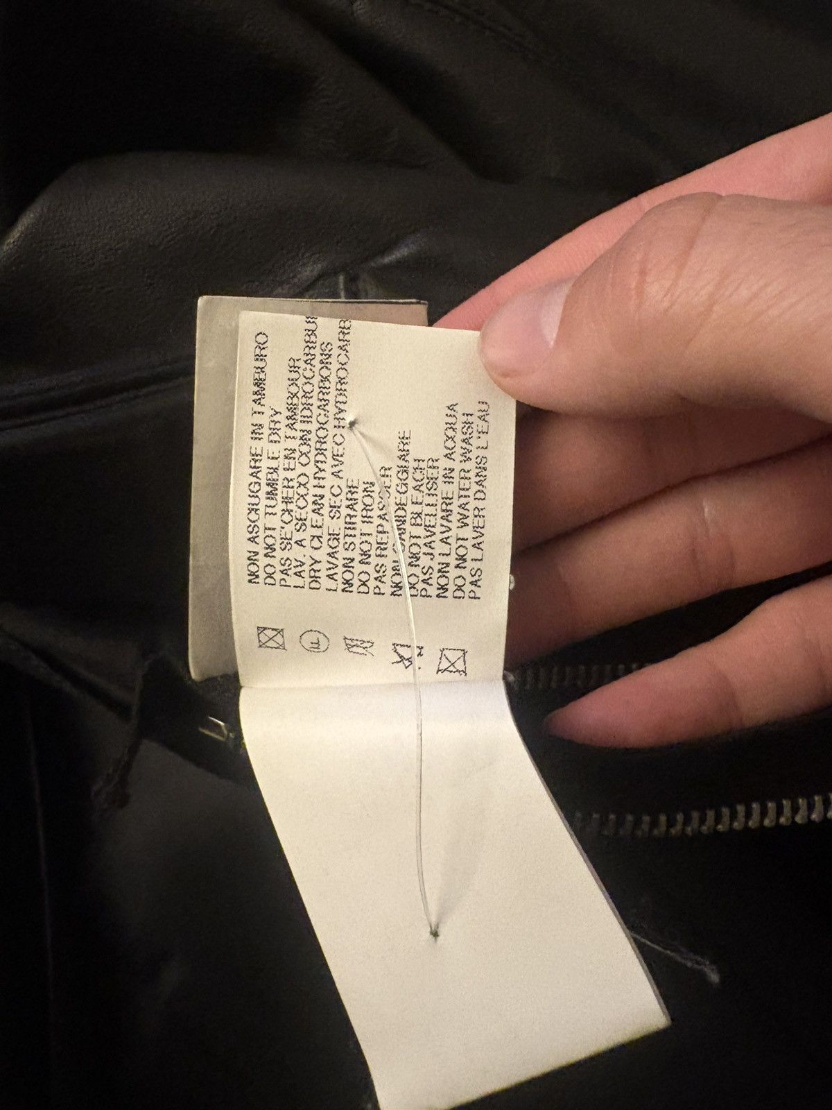 Rick Owens Rick Owens Leather Button Up Jacket Size US S / EU 44-46 / 1 - 8 Thumbnail