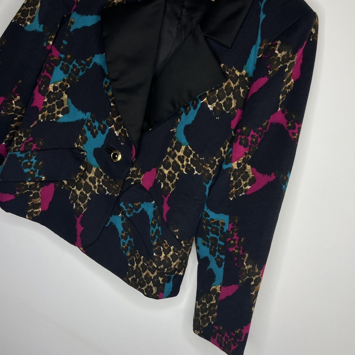 Saint Laurent Paris Yves Saint Laurent Paris YSL Vintage Blazer Jacket Wool 90s Size S / US 4 / IT 40 - 3 Thumbnail