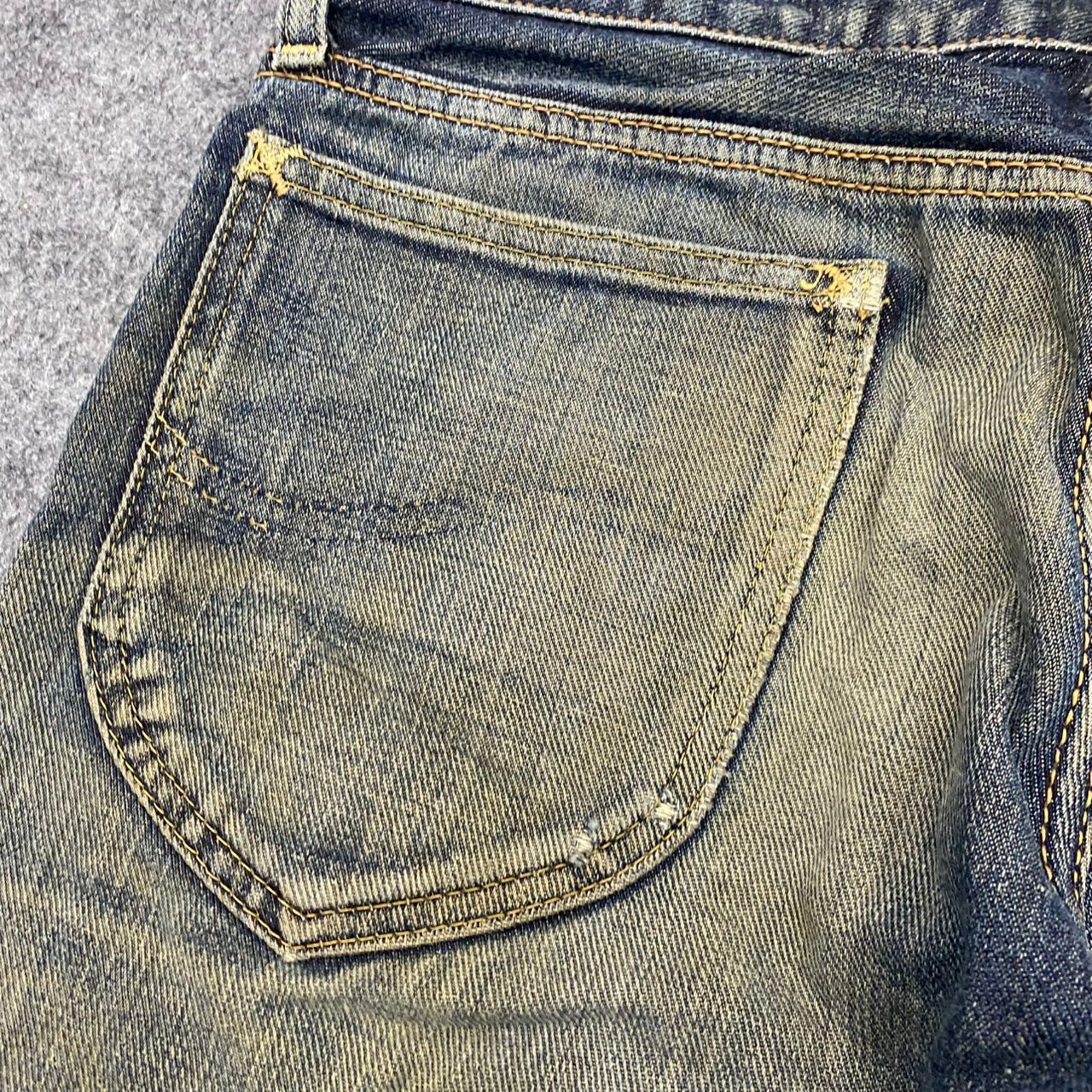 Lee 💥Flare💥Vintage Lee Riders Distressed Denim Size US 31 - 17 Thumbnail